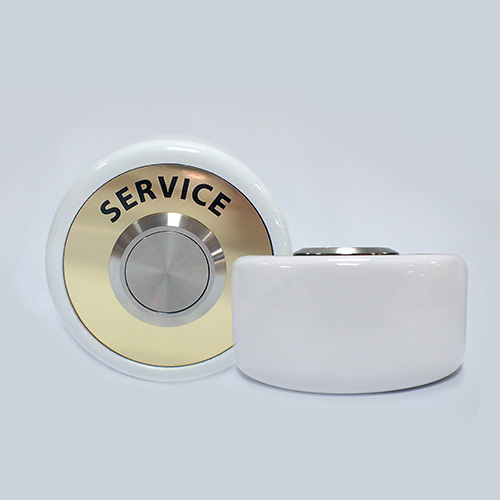 white call for service button